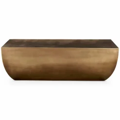 Caroline - Antique Brass Coffee Table
