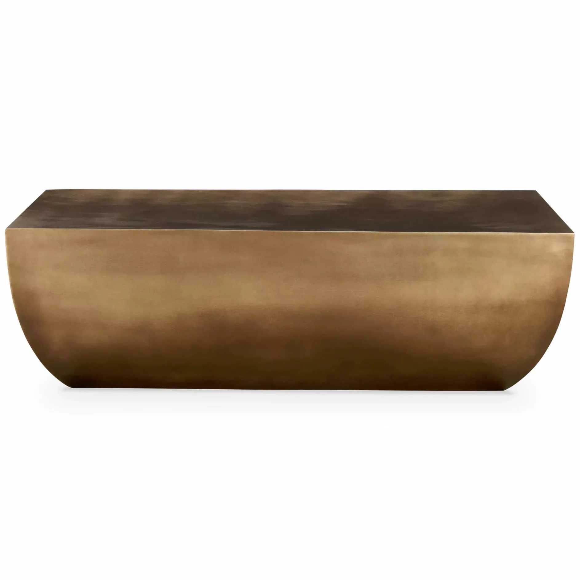 Caroline - Antique Brass Coffee Table