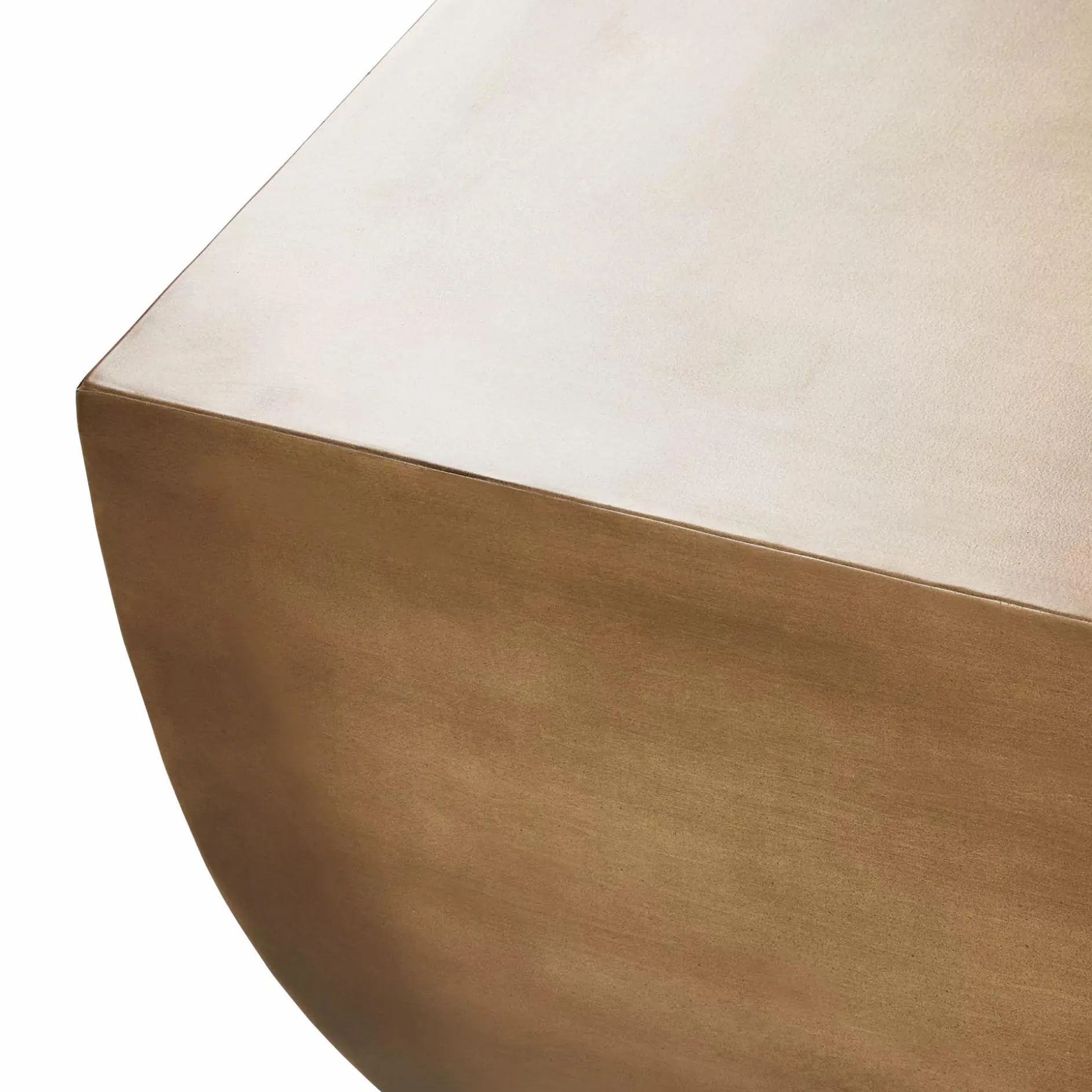 Caroline - Antique Brass Coffee Table