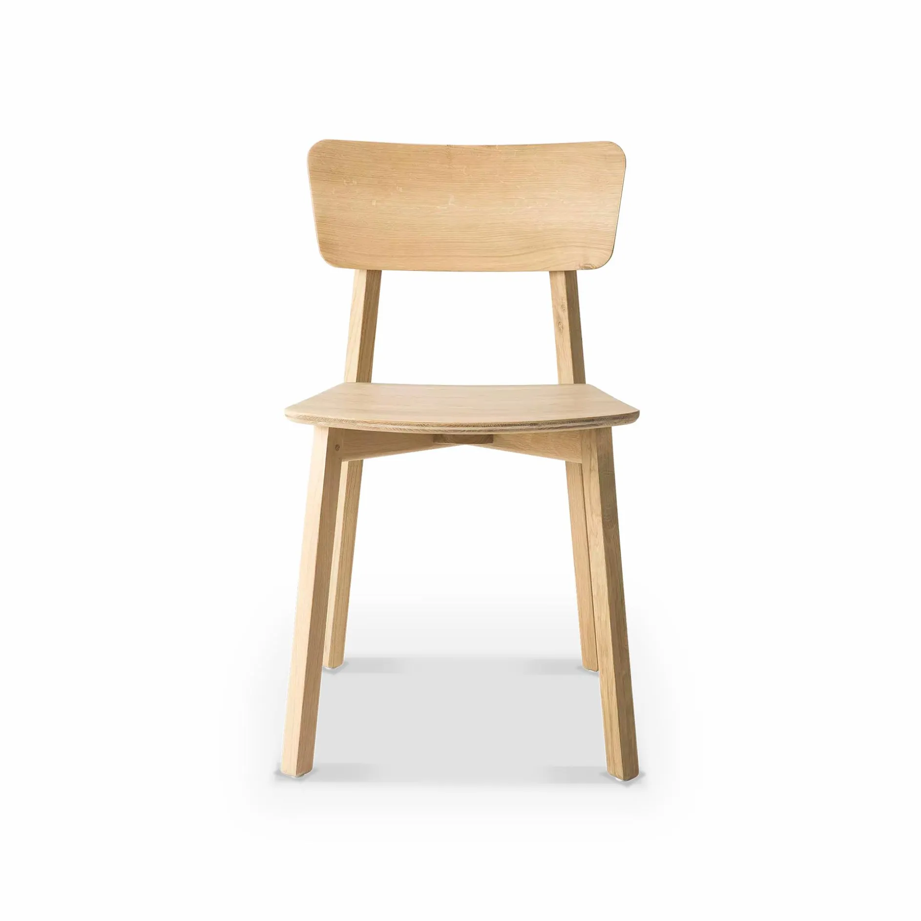 Casale - Solid Oak Dining Chair by Ethnicraft