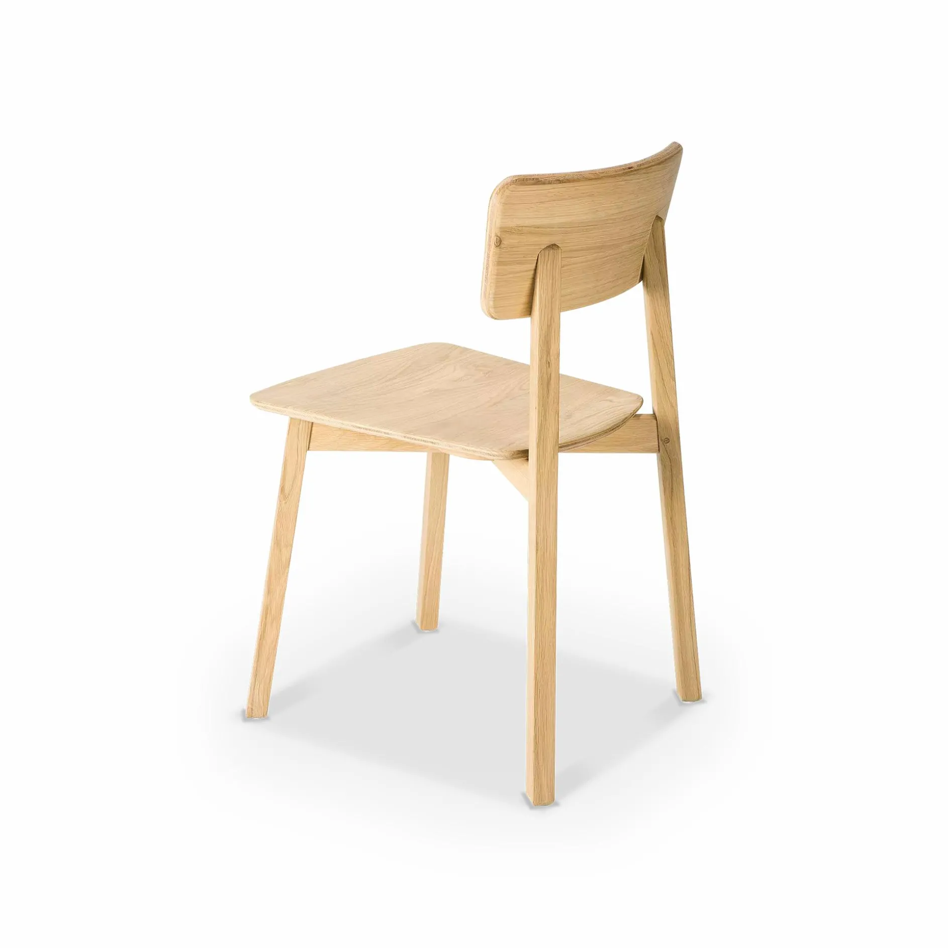 Casale - Solid Oak Dining Chair by Ethnicraft