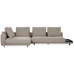 Catena Dusk - Fabric-Upholstered Sectional Sofa by Furninova