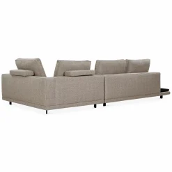 Catena Dusk - Fabric-Upholstered Sectional Sofa by Furninova