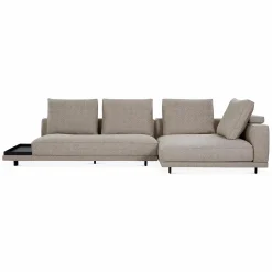 Catena Dusk - Fabric-Upholstered Sectional Sofa by Furninova