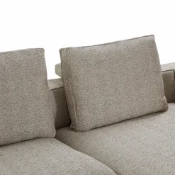 Catena Dusk - Fabric-Upholstered Sectional Sofa by Furninova