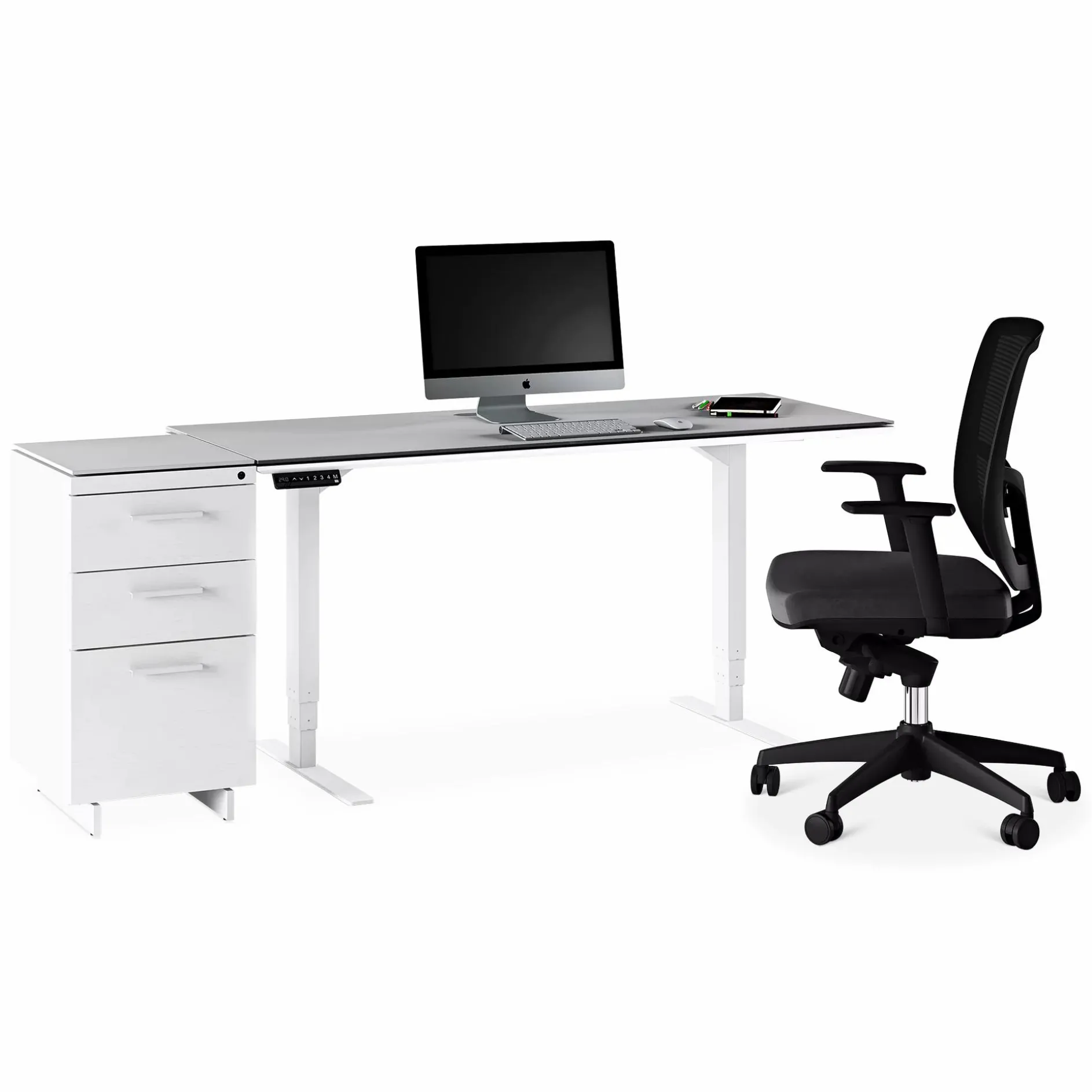 Centro 6451-2 - Power Adjustable Desk by BDI