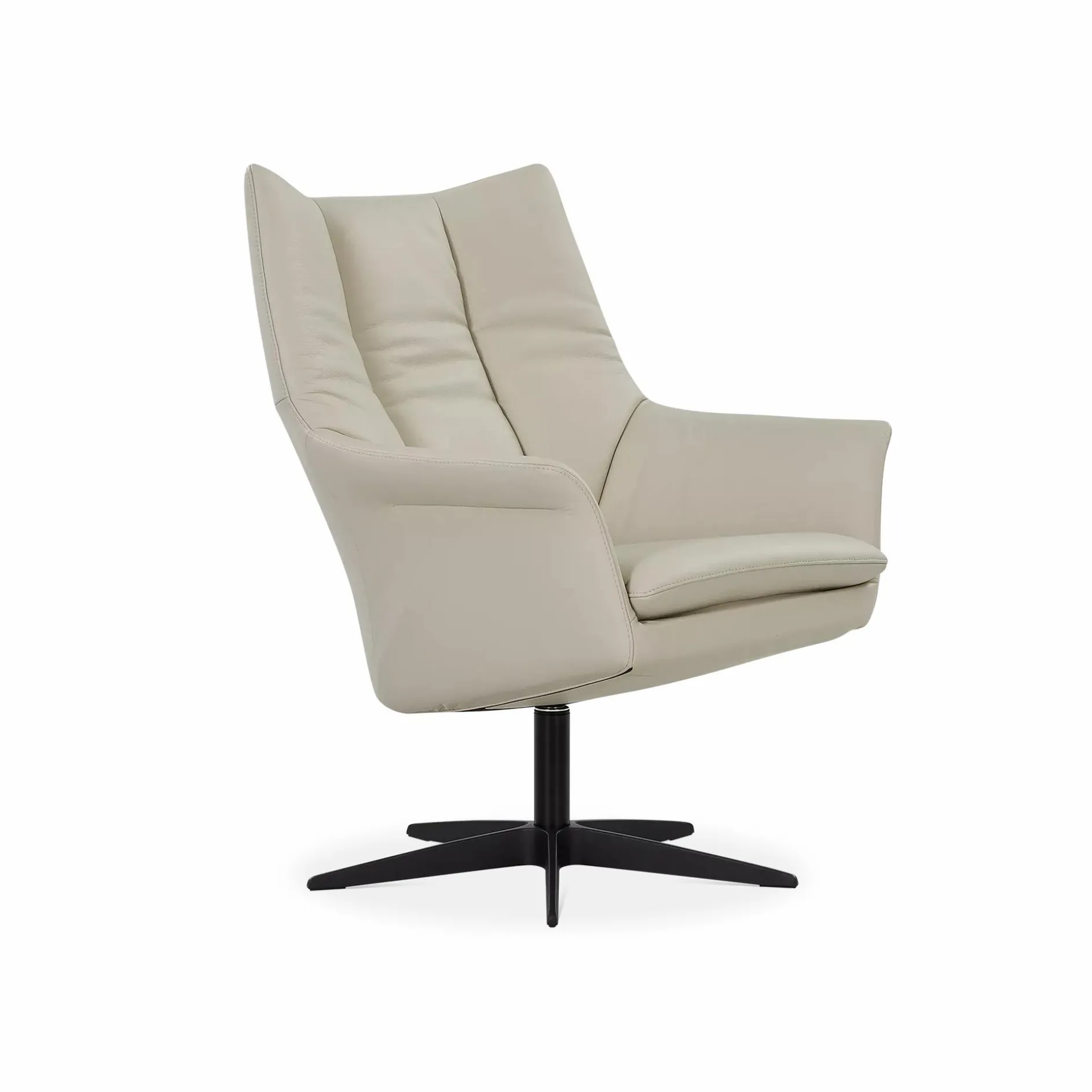Charoit - Leather Swivel Chair by Gealux