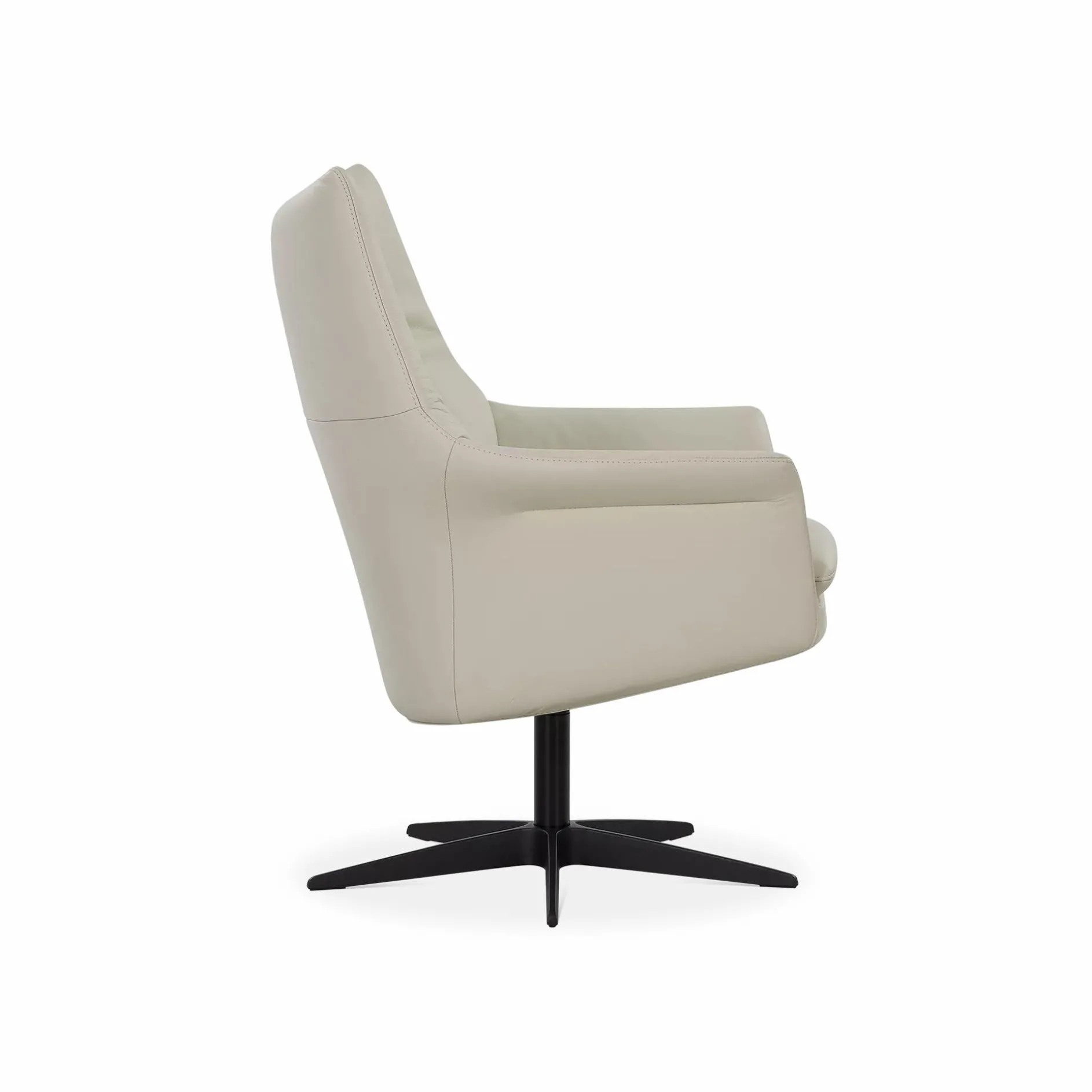 Charoit - Leather Swivel Chair by Gealux