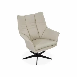 Charoit - Leather Swivel Chair by Gealux