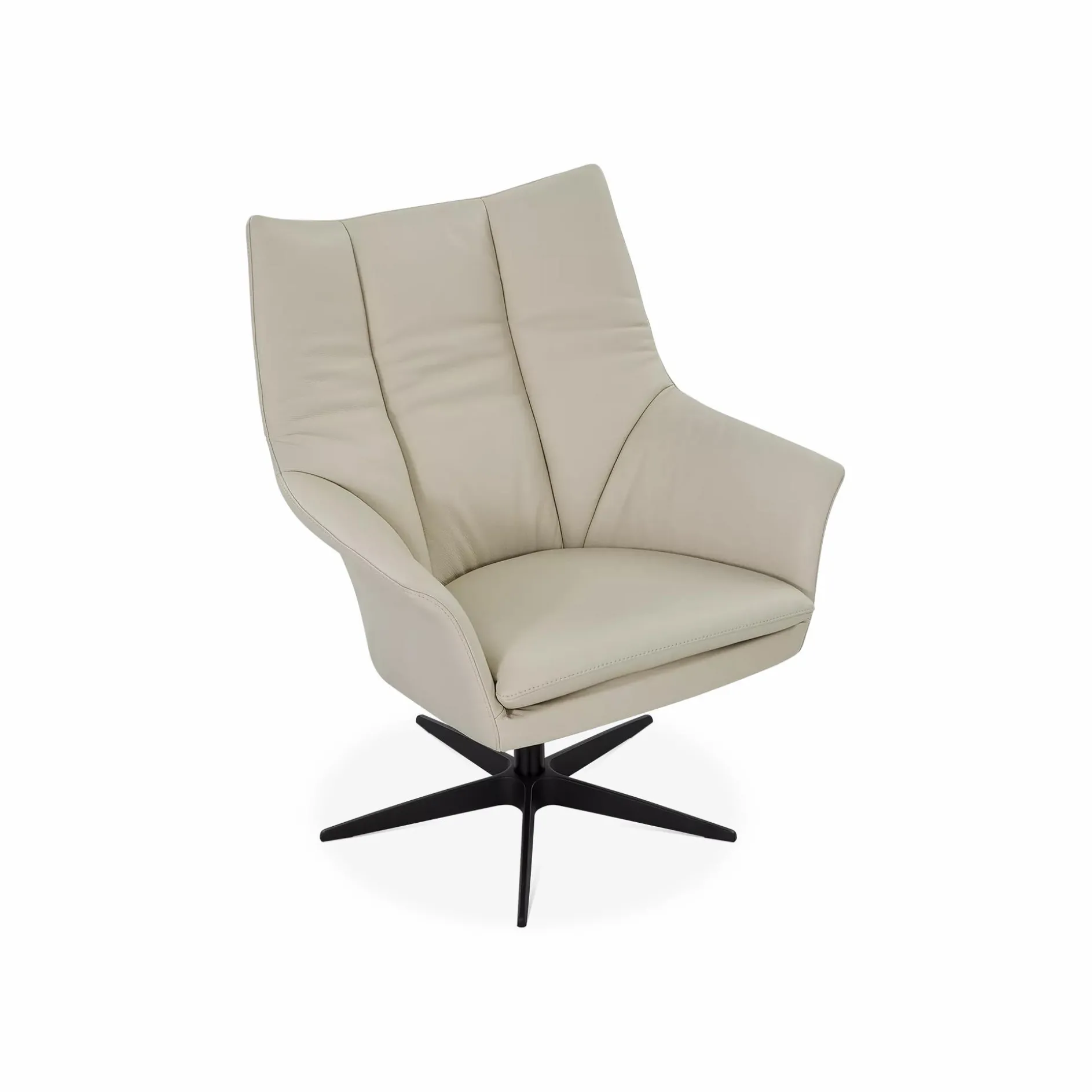 Charoit - Leather Swivel Chair by Gealux