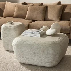 Cirri - Concrete Coffee Table by Four Hands
