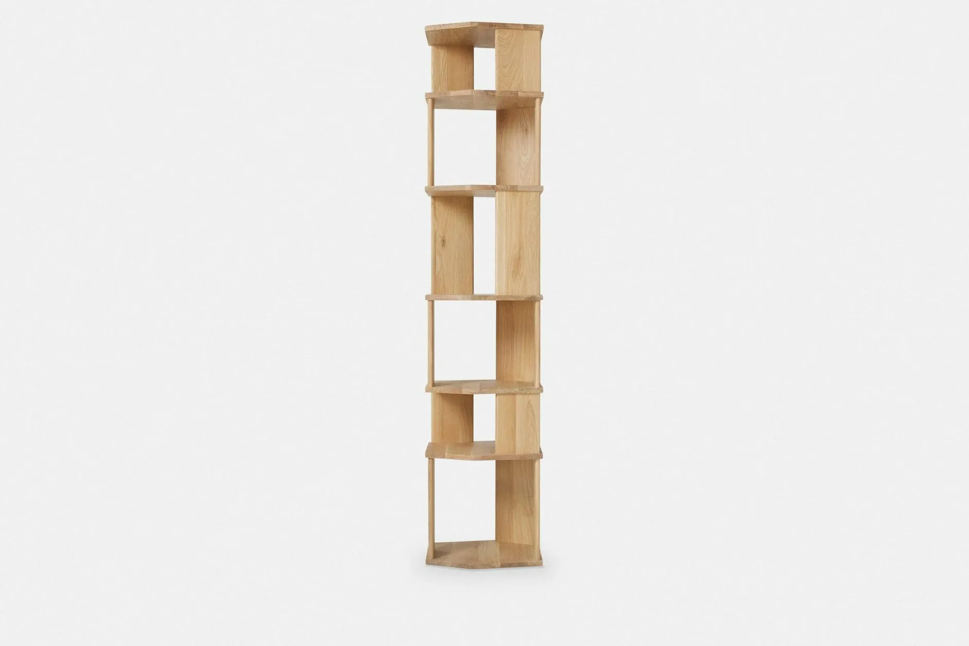 Colonne - Natural Oak Bookcase by Ethnicraft