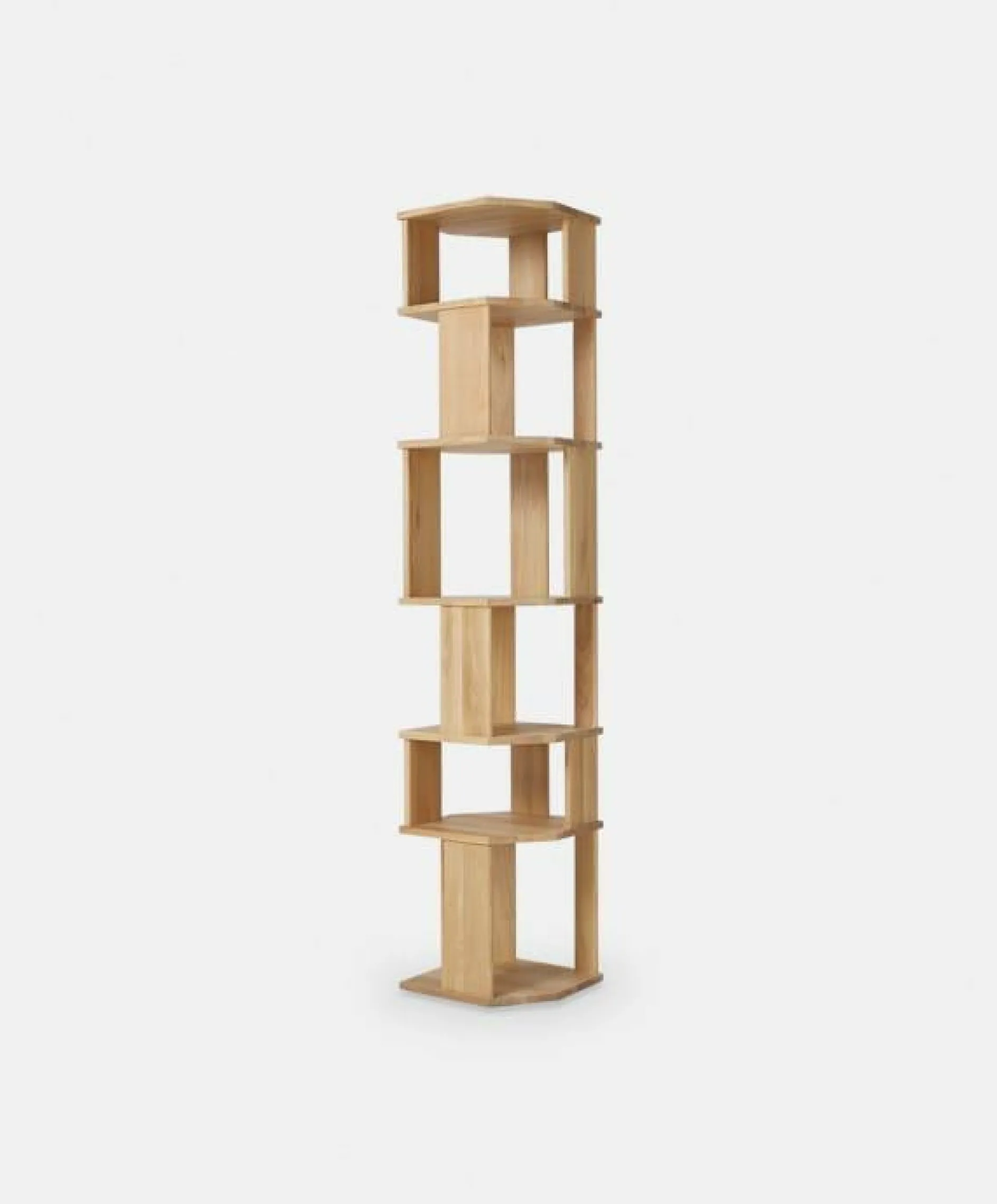 Colonne - Natural Oak Bookcase by Ethnicraft