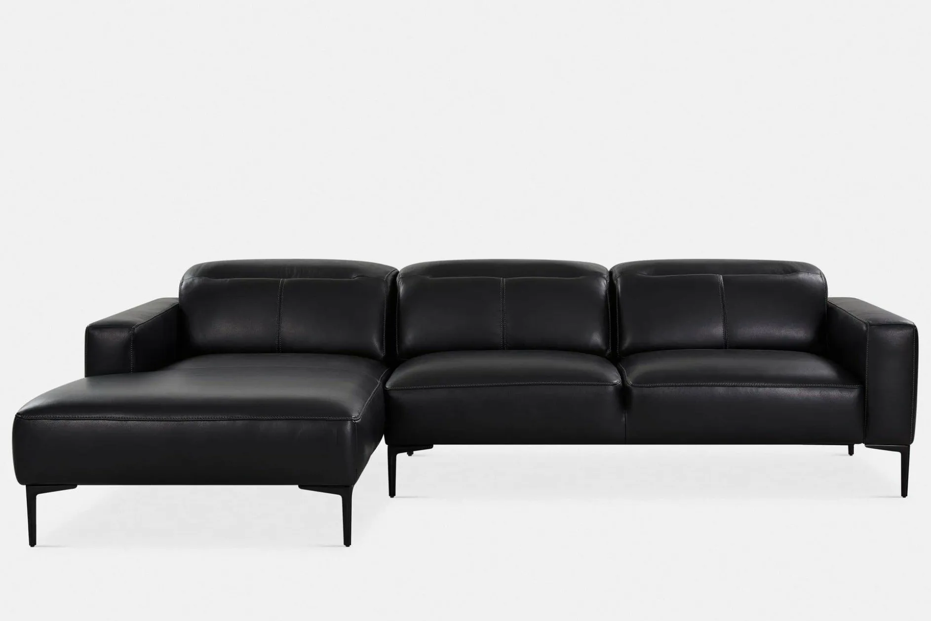 Copenhagen - Leather Sectional Sofa