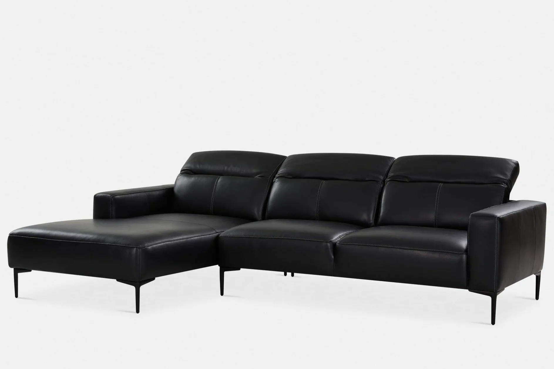 Copenhagen - Leather Sectional Sofa