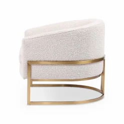 Corbin - Bouclé Fabric Armchair by Four Hands