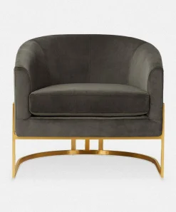 Corbin - Velvet Armchair by Four Hands