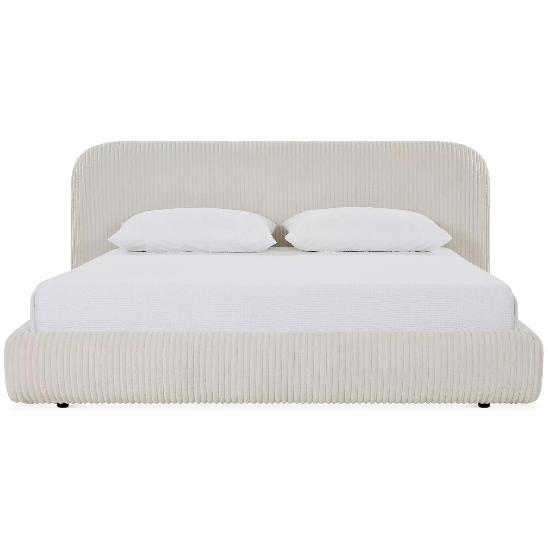 Corduroy - Upholstered Bed by Romano