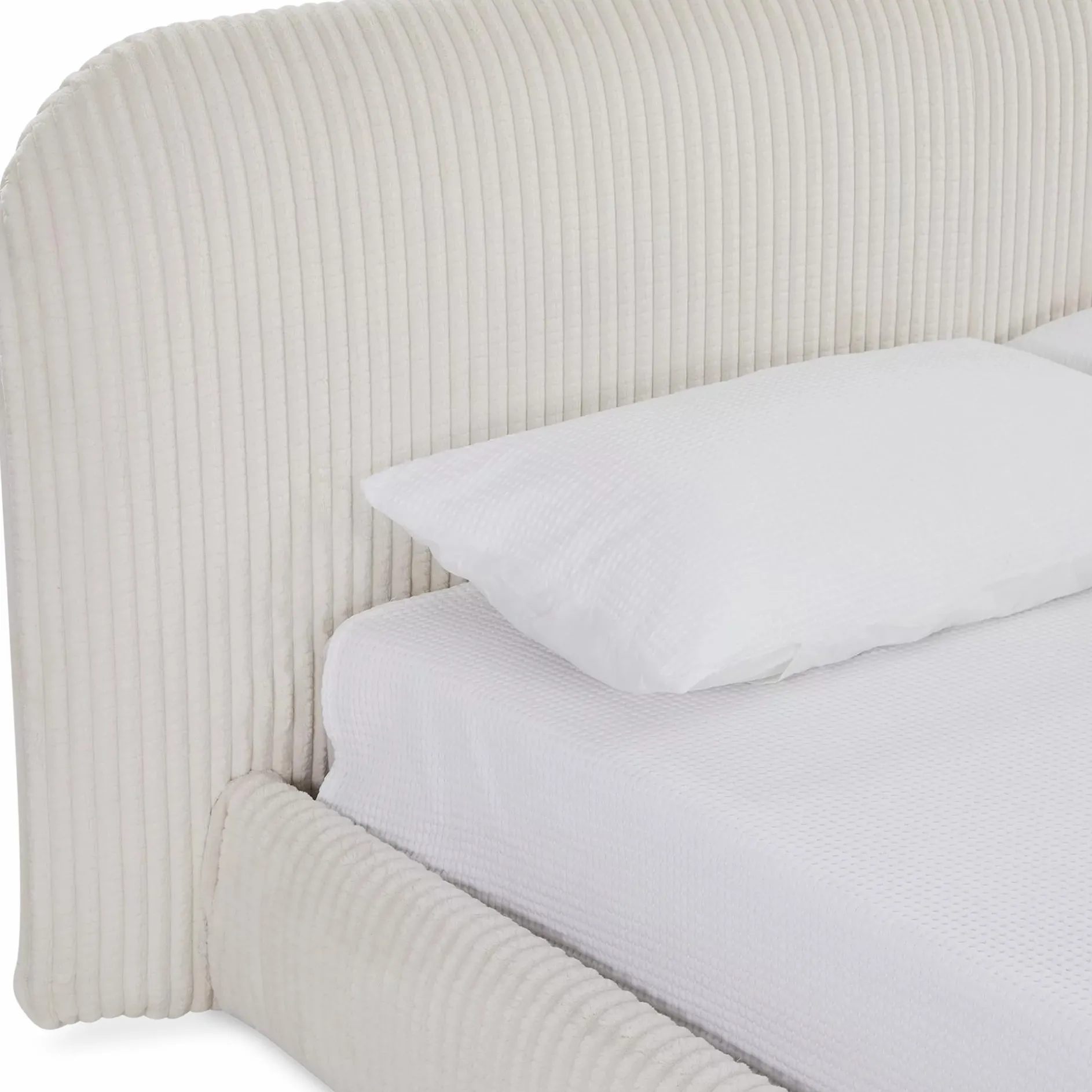 Corduroy - Upholstered Bed by Romano