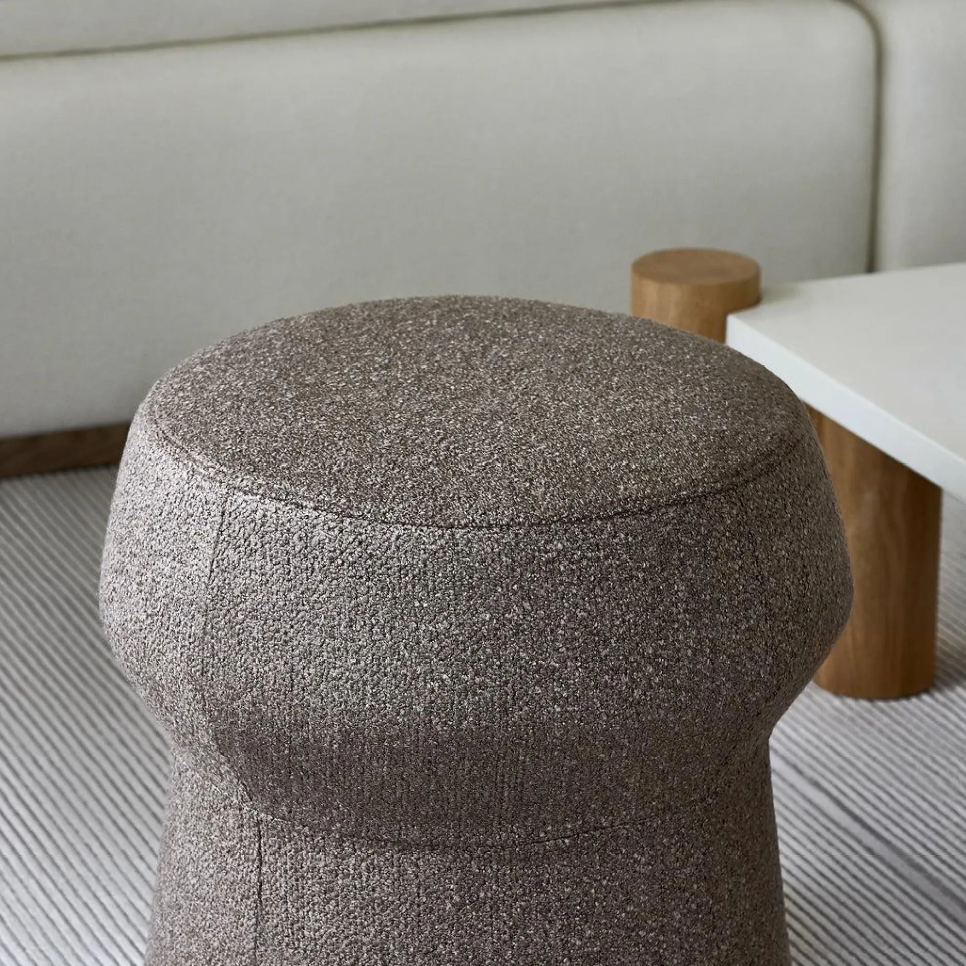 Cork - Small Pouf by Furninova