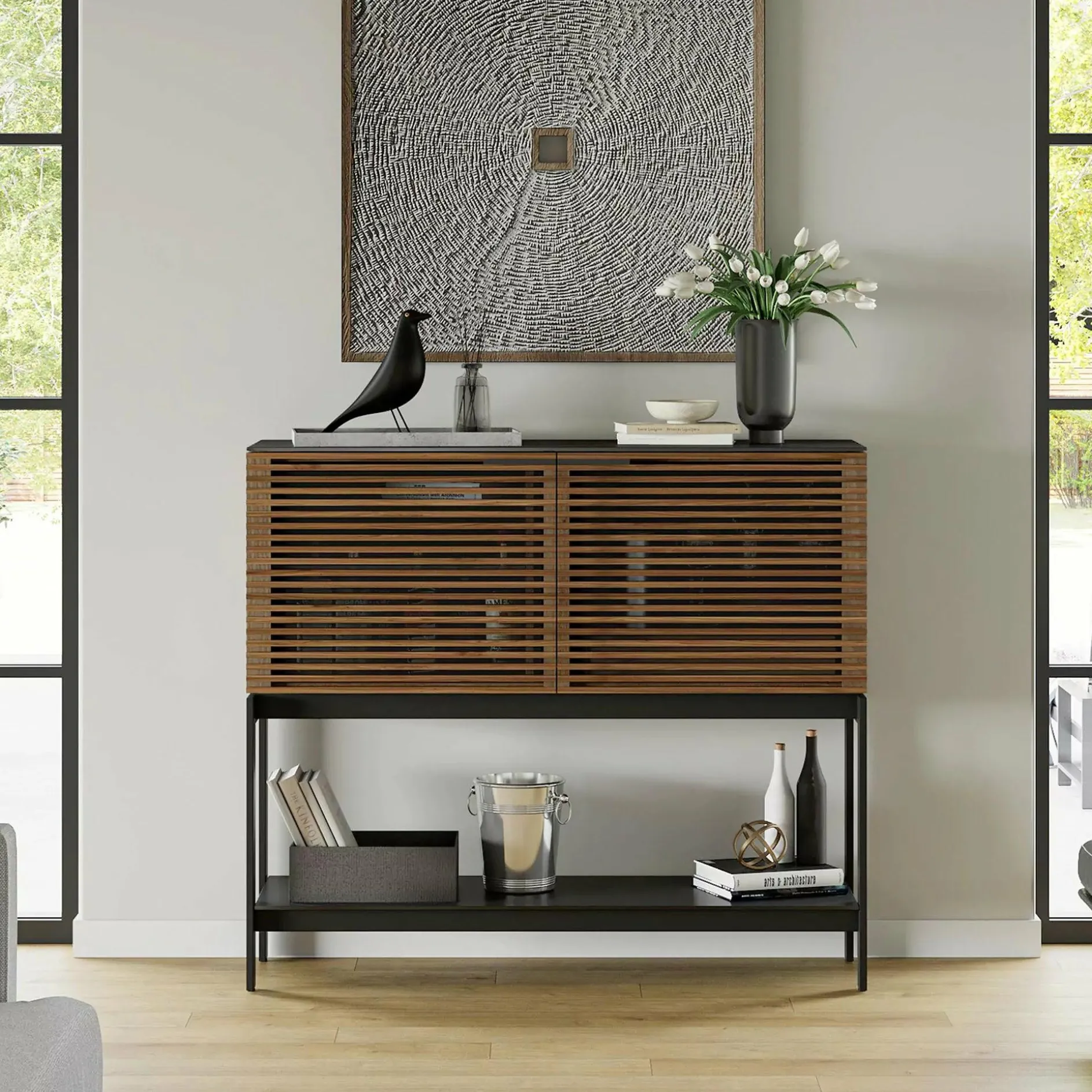 Corridor 5621 - Bar Cabinet & Wine Storage by BDI