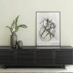 Corridor 8173 - Low-Profile TV Stand with 4 Compartments by BDI