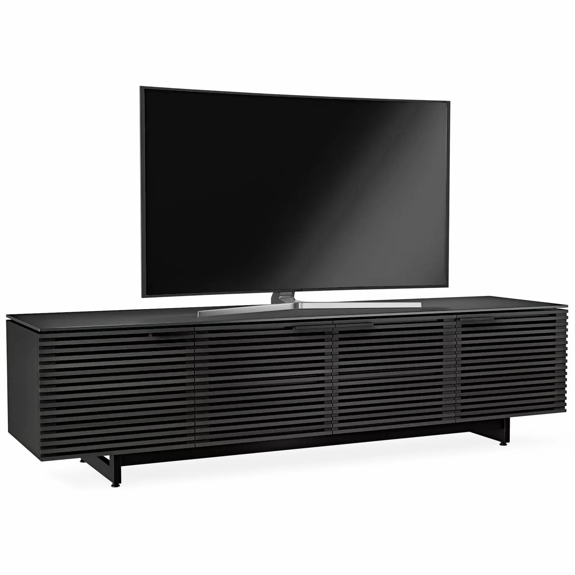 Corridor 8173 - Low-Profile TV Stand with 4 Compartments by BDI