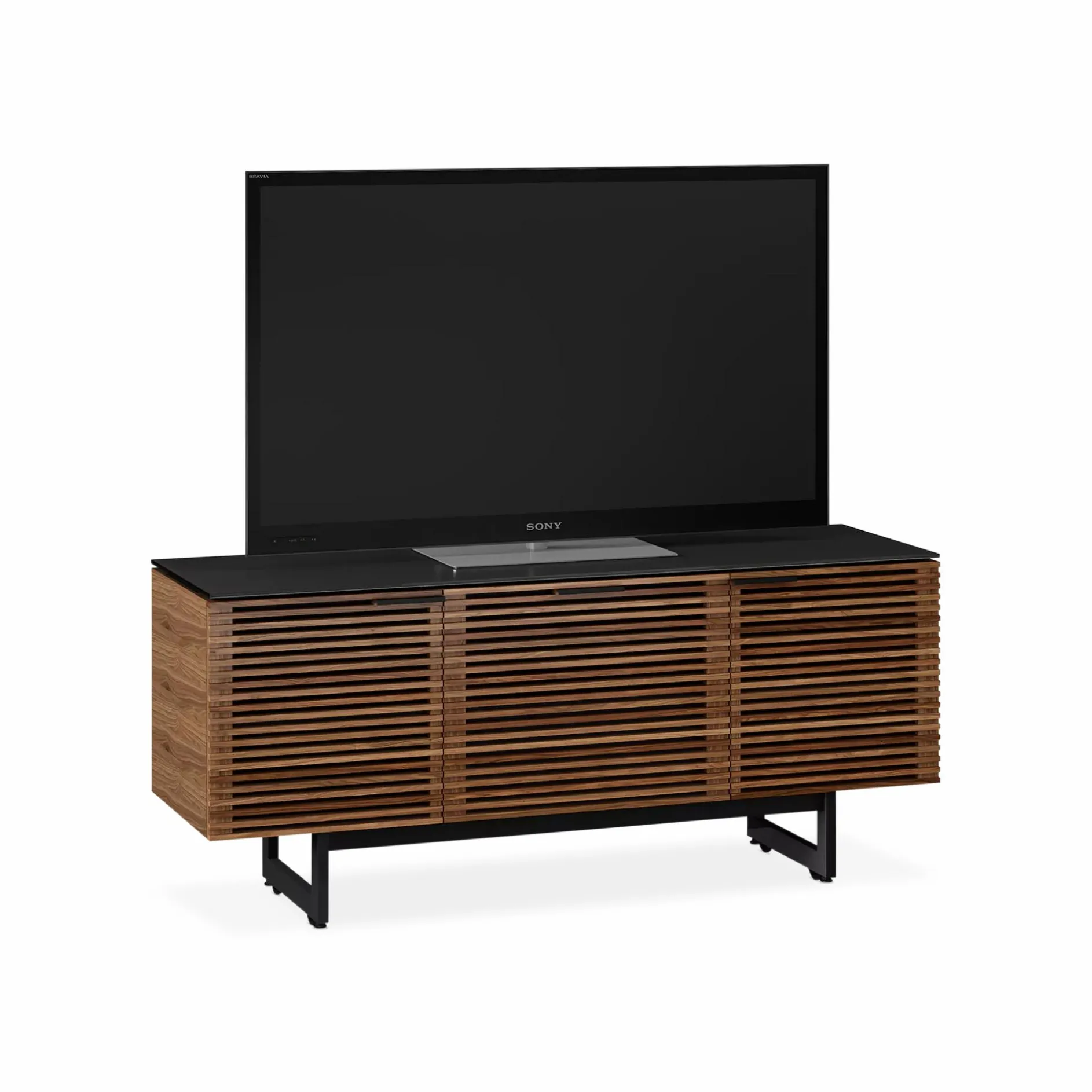 Corridor 8177 - TV stand with 3 storage compartments by BDI