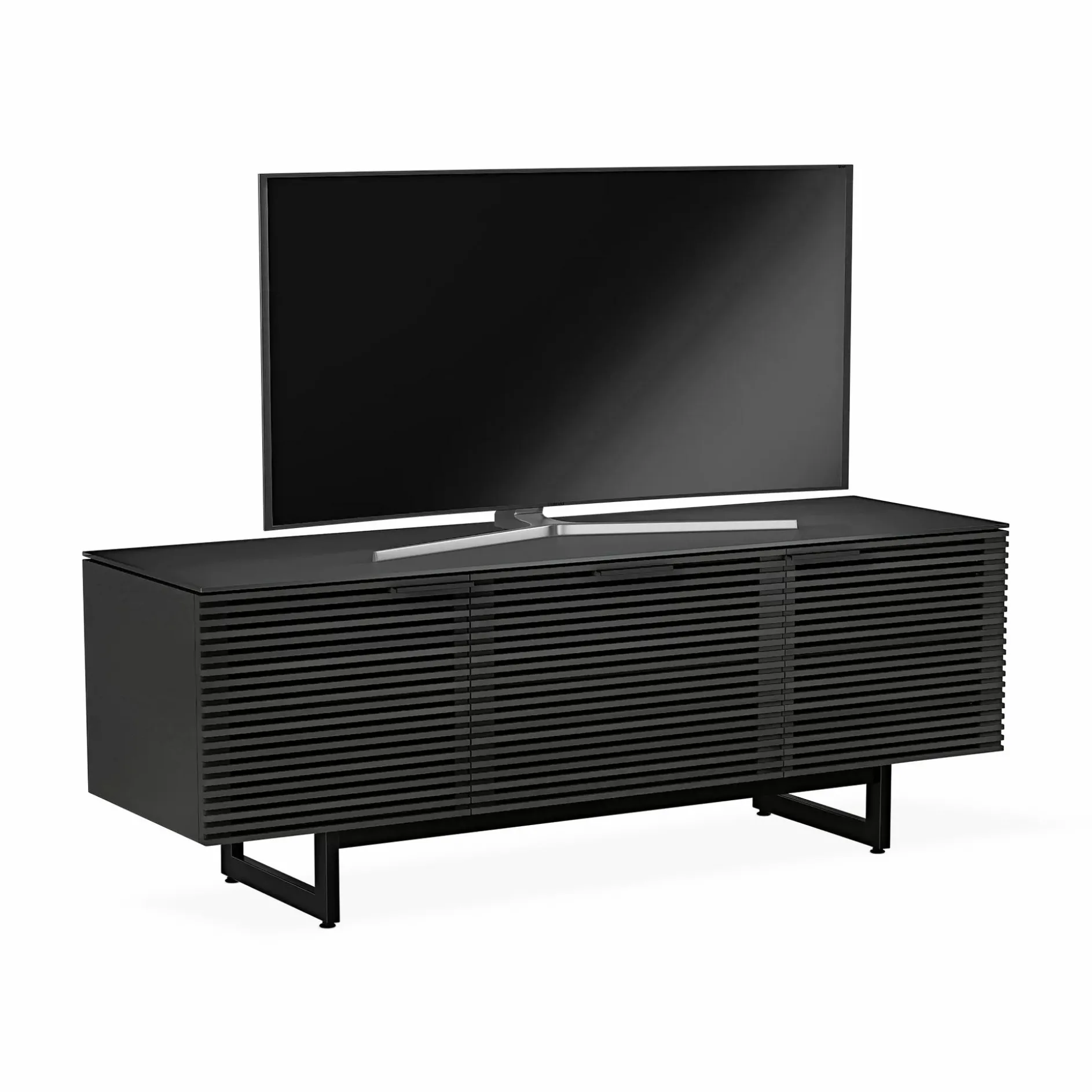 Corridor 8177 - TV stand with 3 storage compartments by BDI