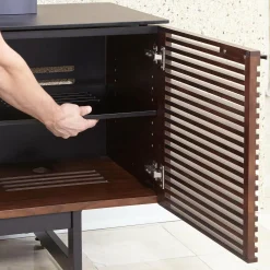 Corridor 8177 - TV stand with 3 storage compartments by BDI