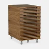Corridor Office 6507 - Wood Veneer Storage Cabinet by BDI