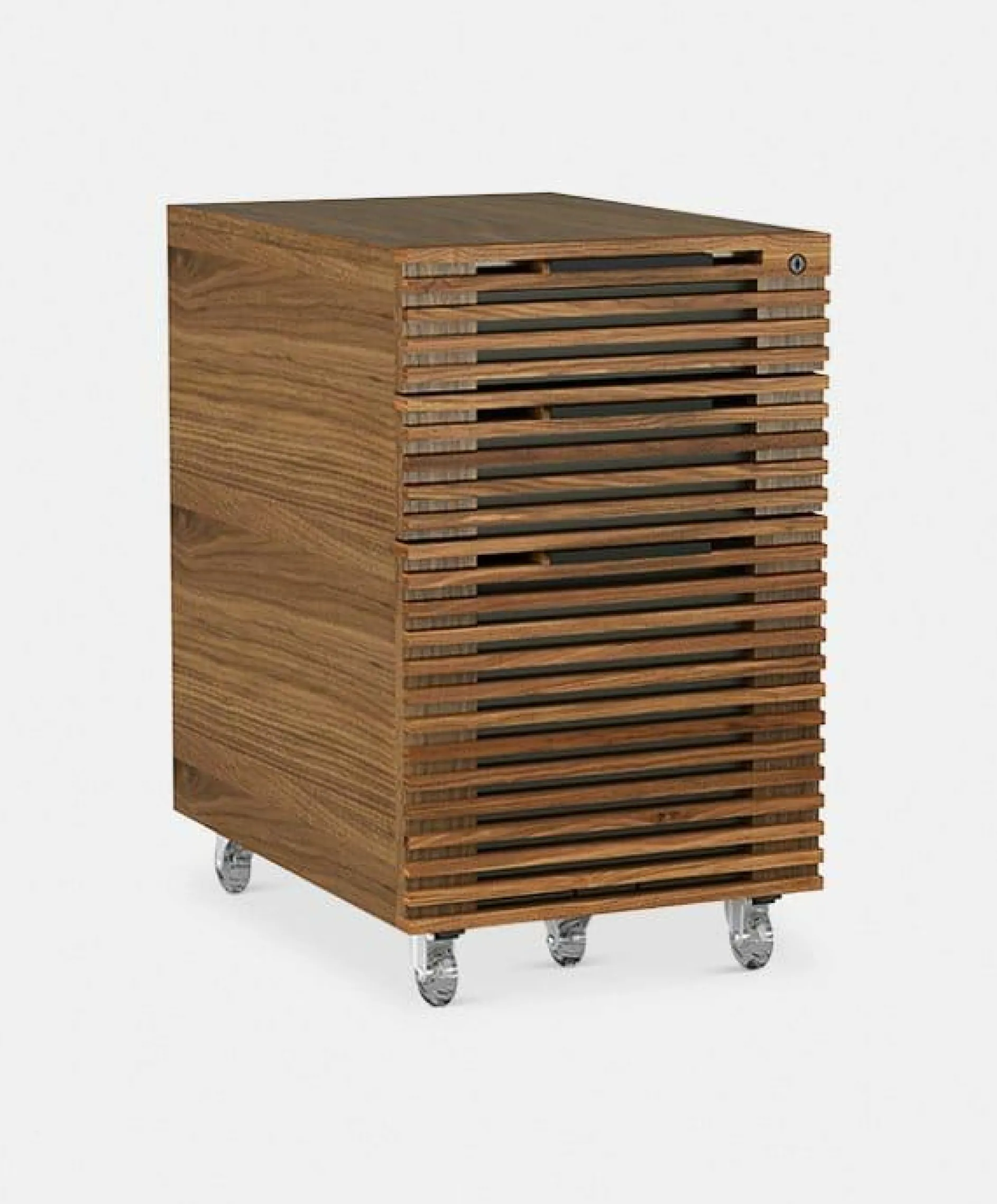 Corridor Office 6507 - Wood Veneer Storage Cabinet by BDI