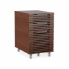 Corridor Office 6507 - Wood Veneer Storage Cabinet by BDI