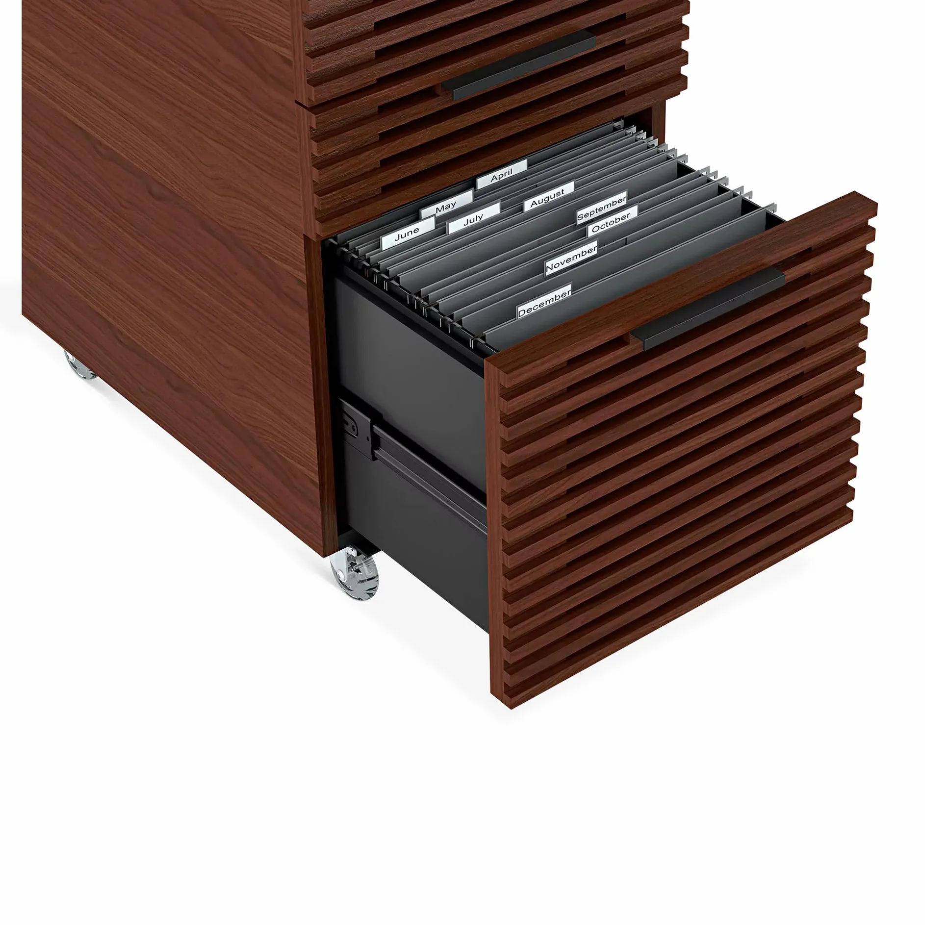 Corridor Office 6507 - Wood Veneer Storage Cabinet by BDI