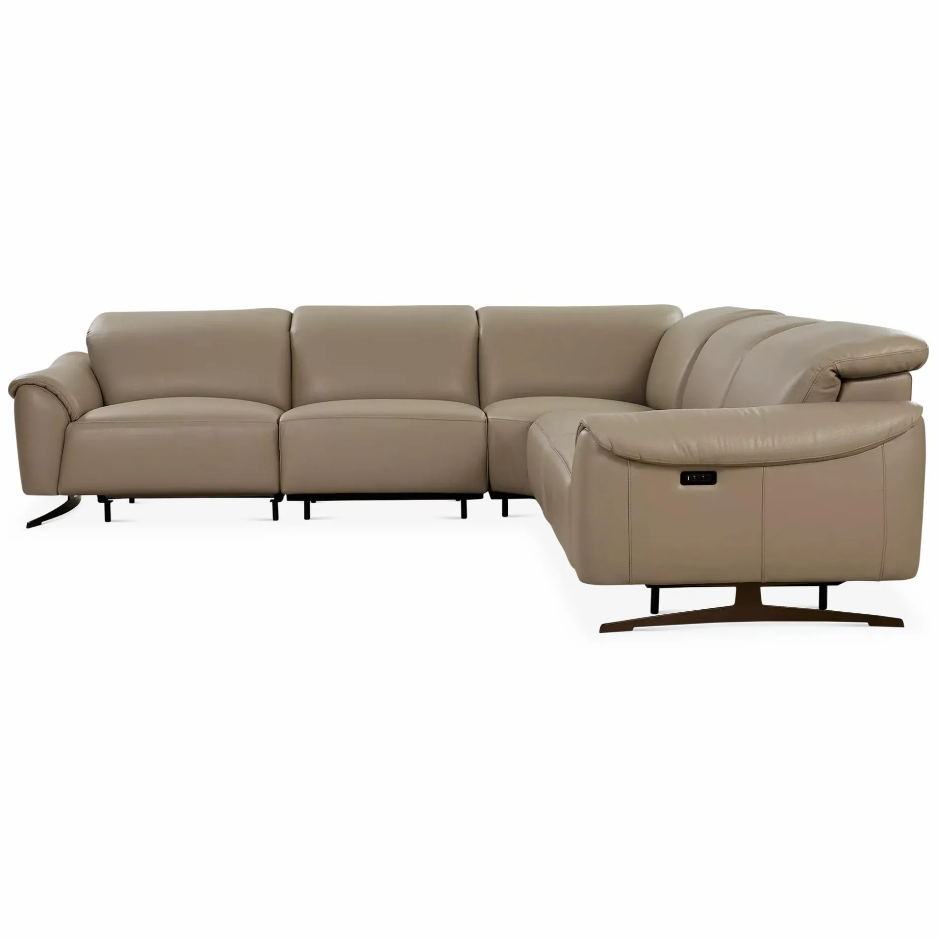 Corsa - Power-Reclining Sectional Sofa by Incanto