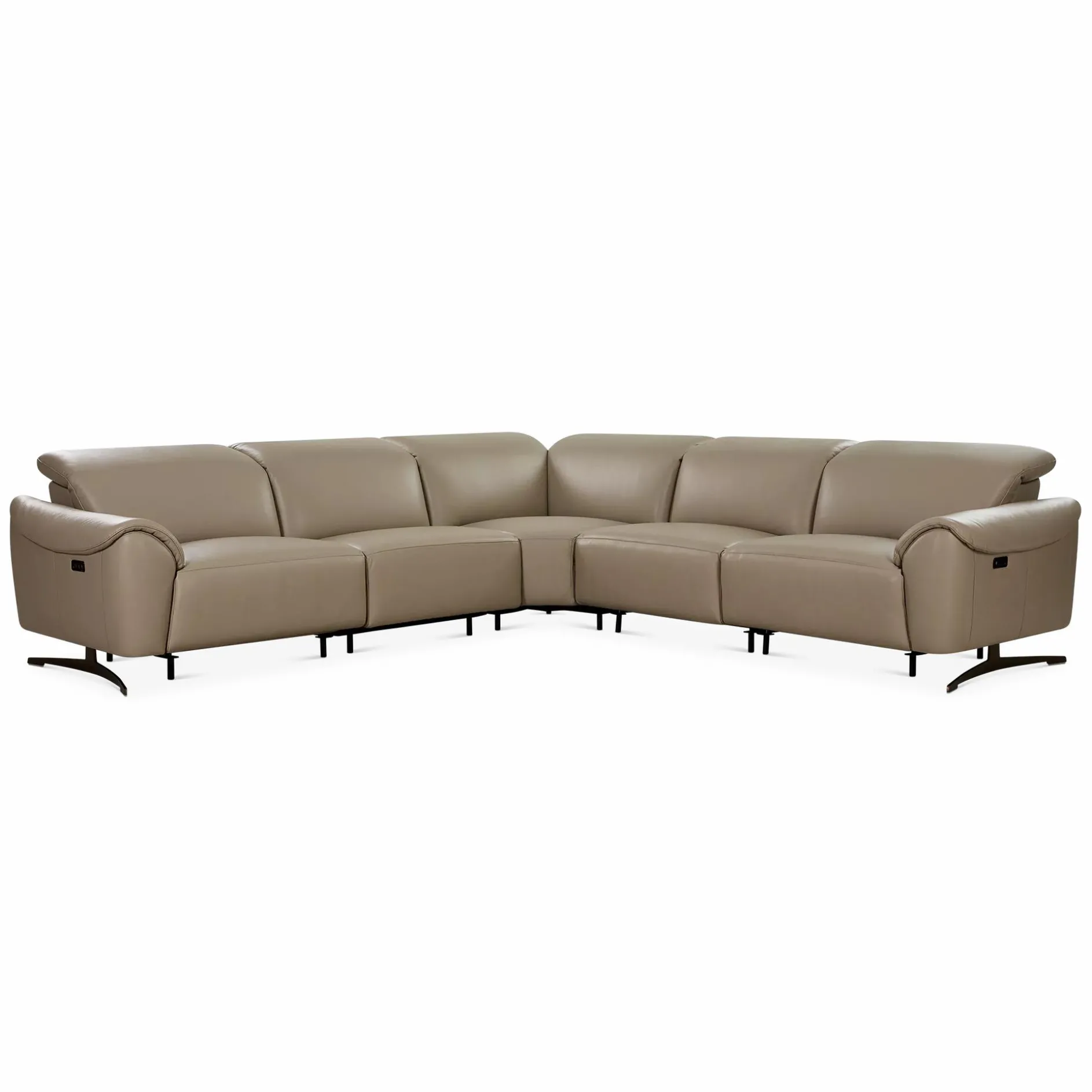 Corsa - Power-Reclining Sectional Sofa by Incanto
