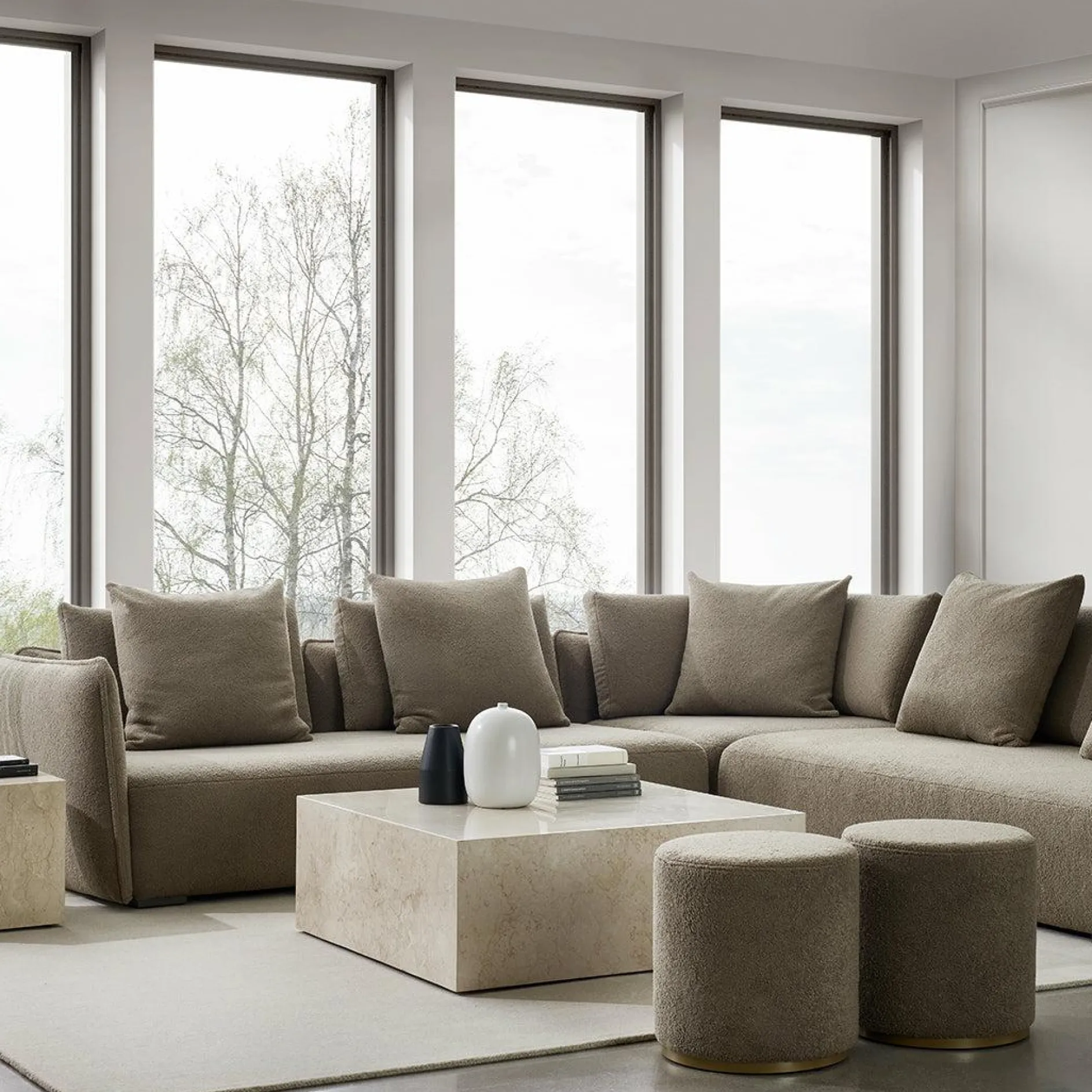 Cournoyer - Modular Sofa by Trica