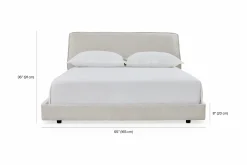 Cove - Upholstered Bed by Romano