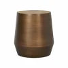 Creed - Gold Metal Side Table