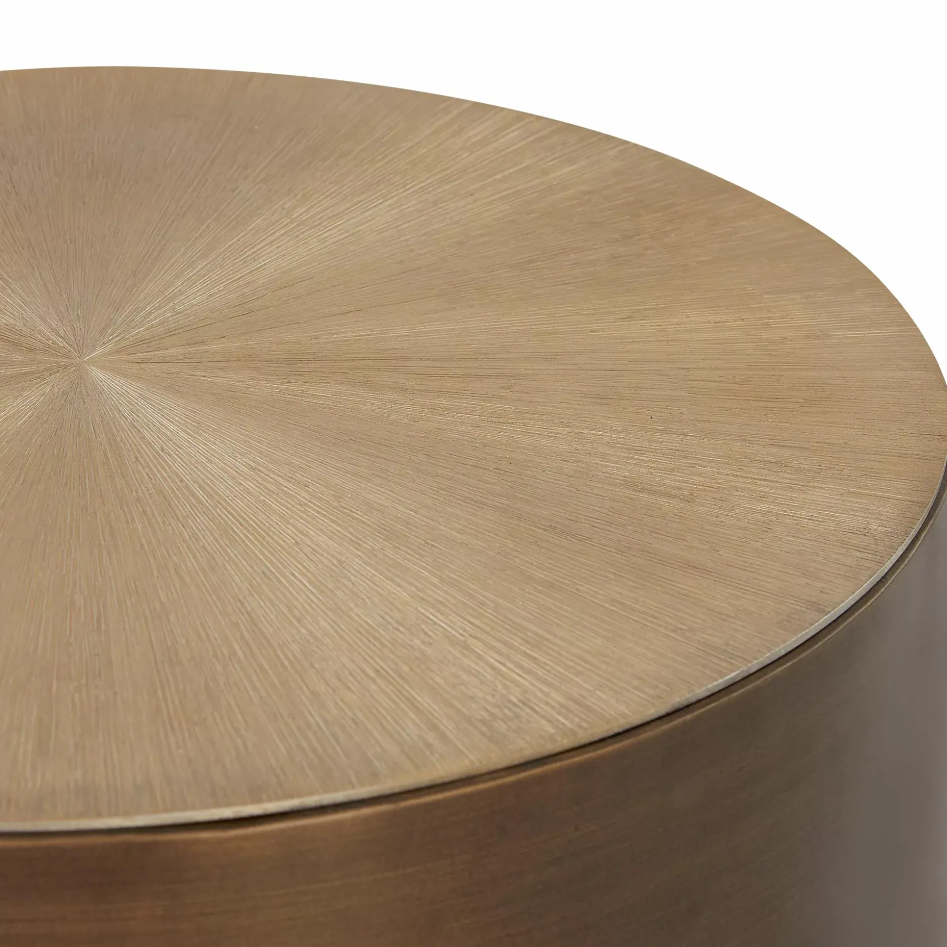Creed - Gold Metal Side Table