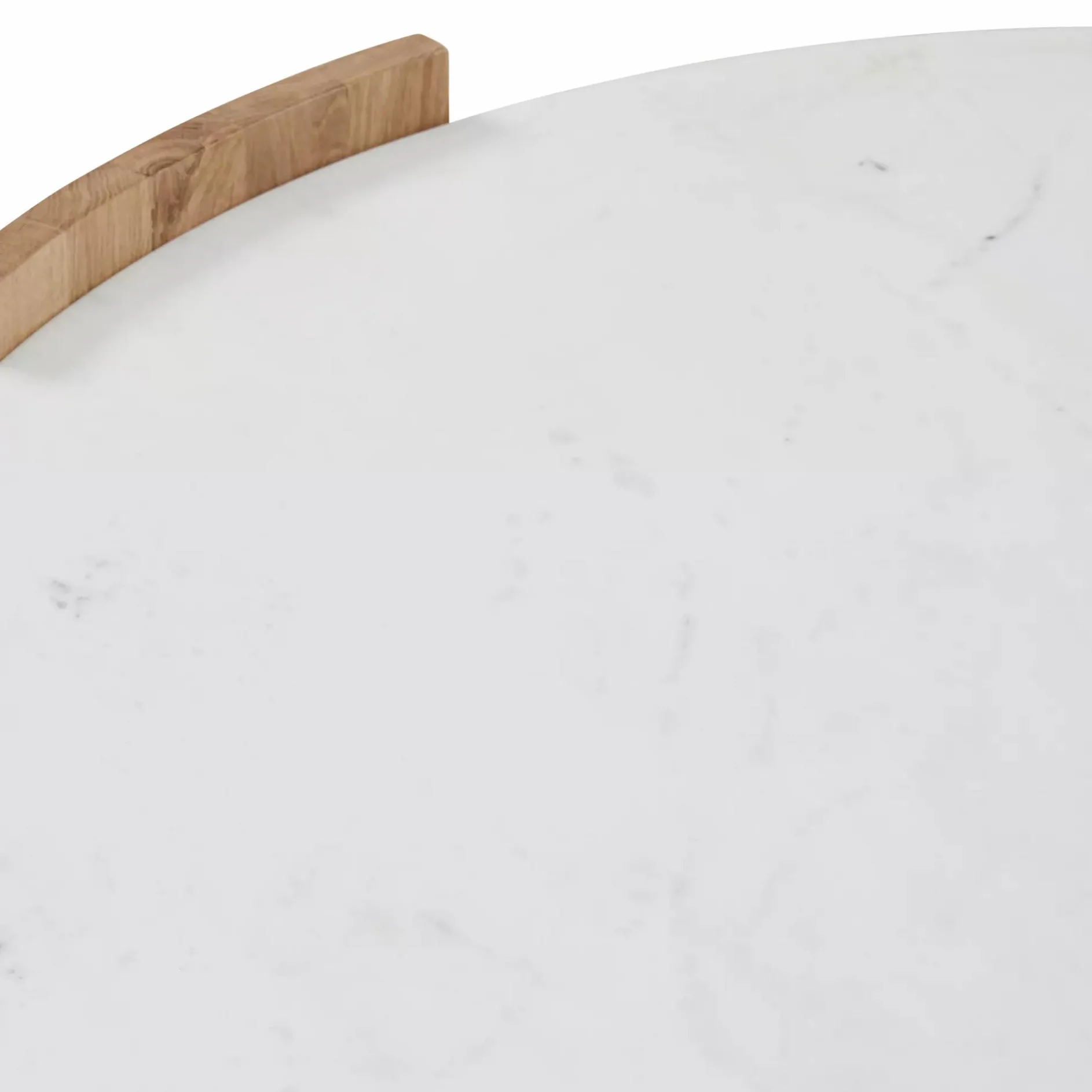 Dala - Marble and Solid Oak Coffee Table