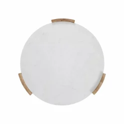 Dala - Marble and Solid Oak Coffee Table