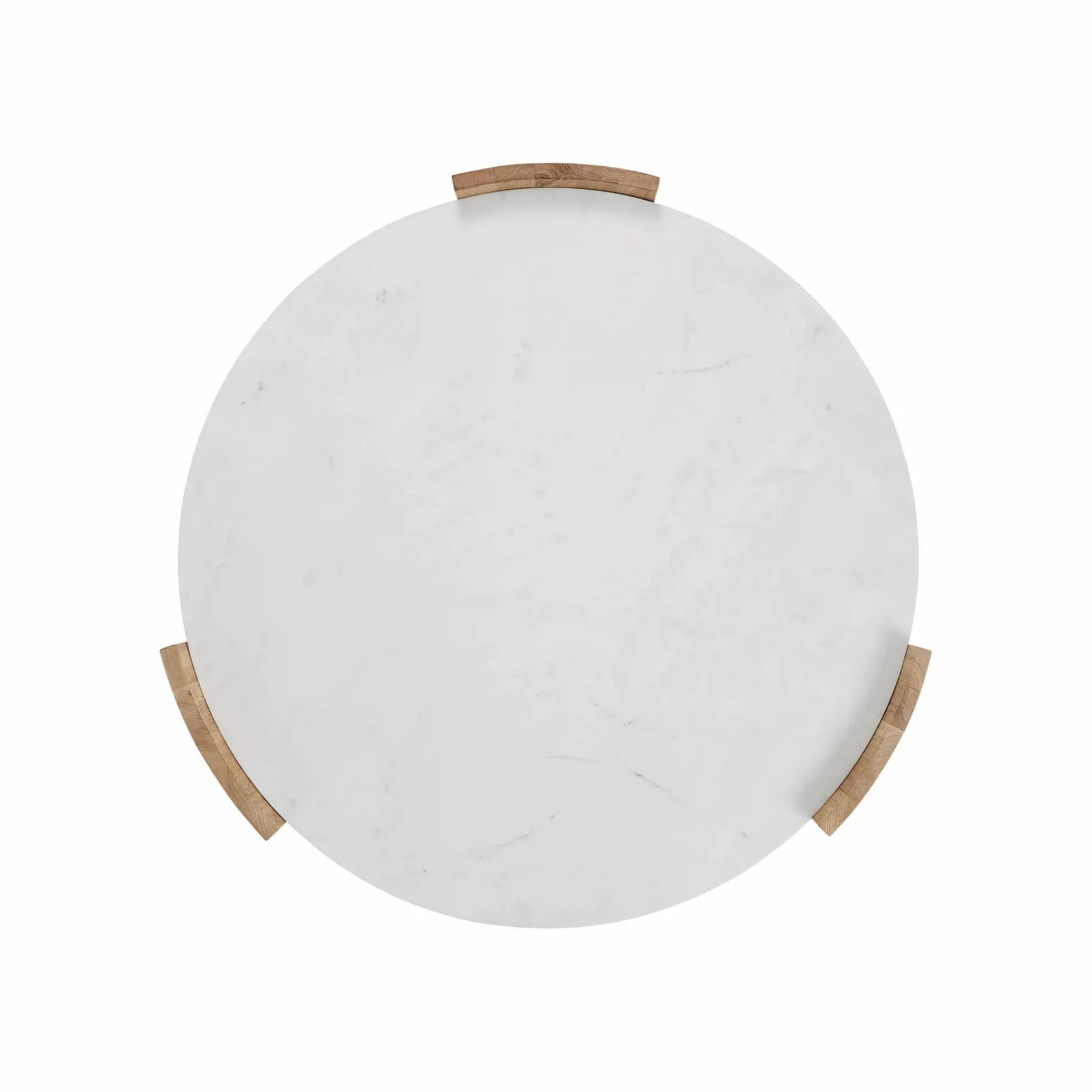 Dala - Marble and Solid Oak Coffee Table