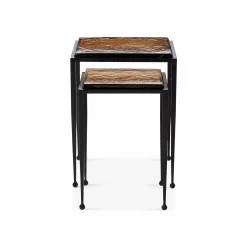 Dalston - Glass Nesting Tables by Four Hands