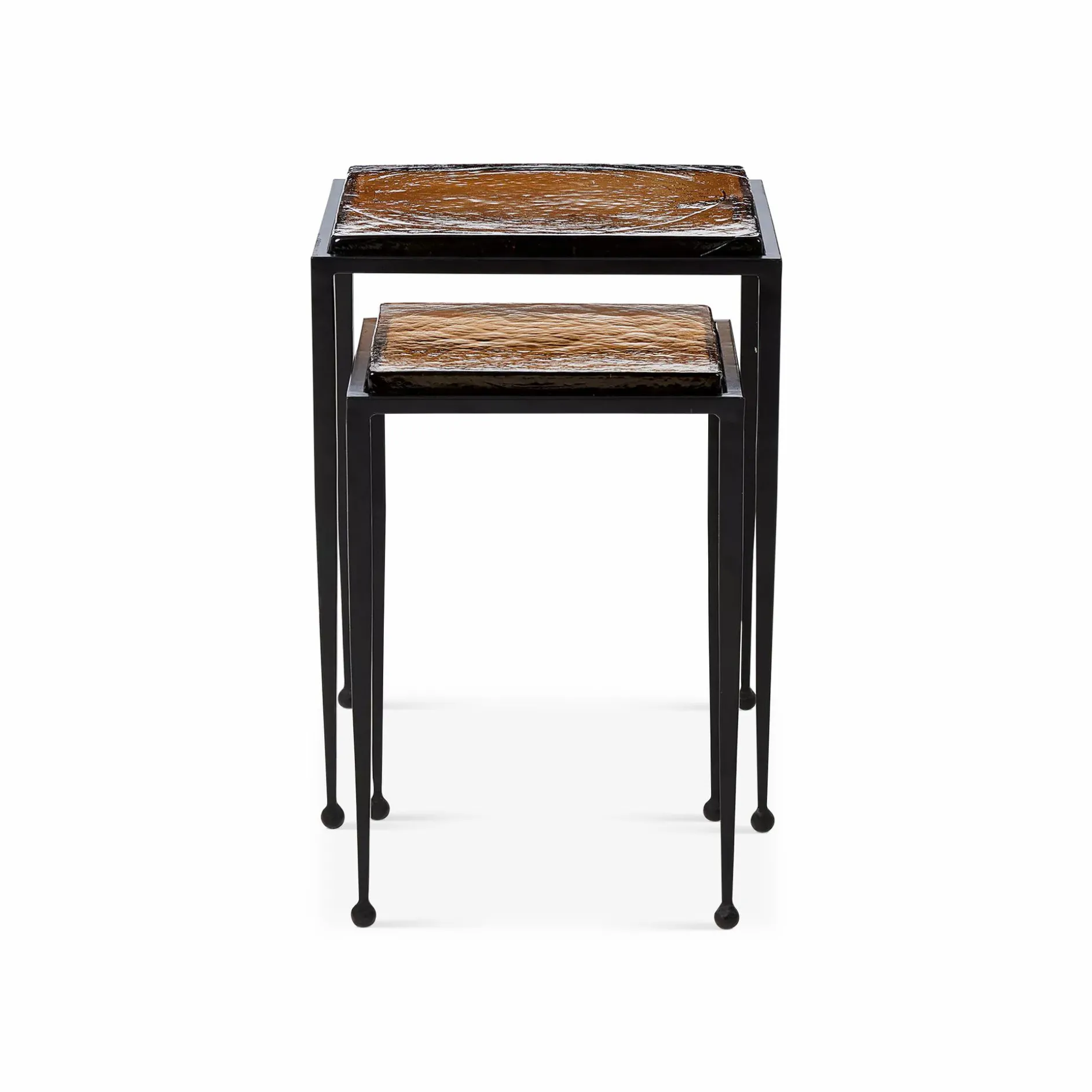 Dalston - Glass Nesting Tables by Four Hands