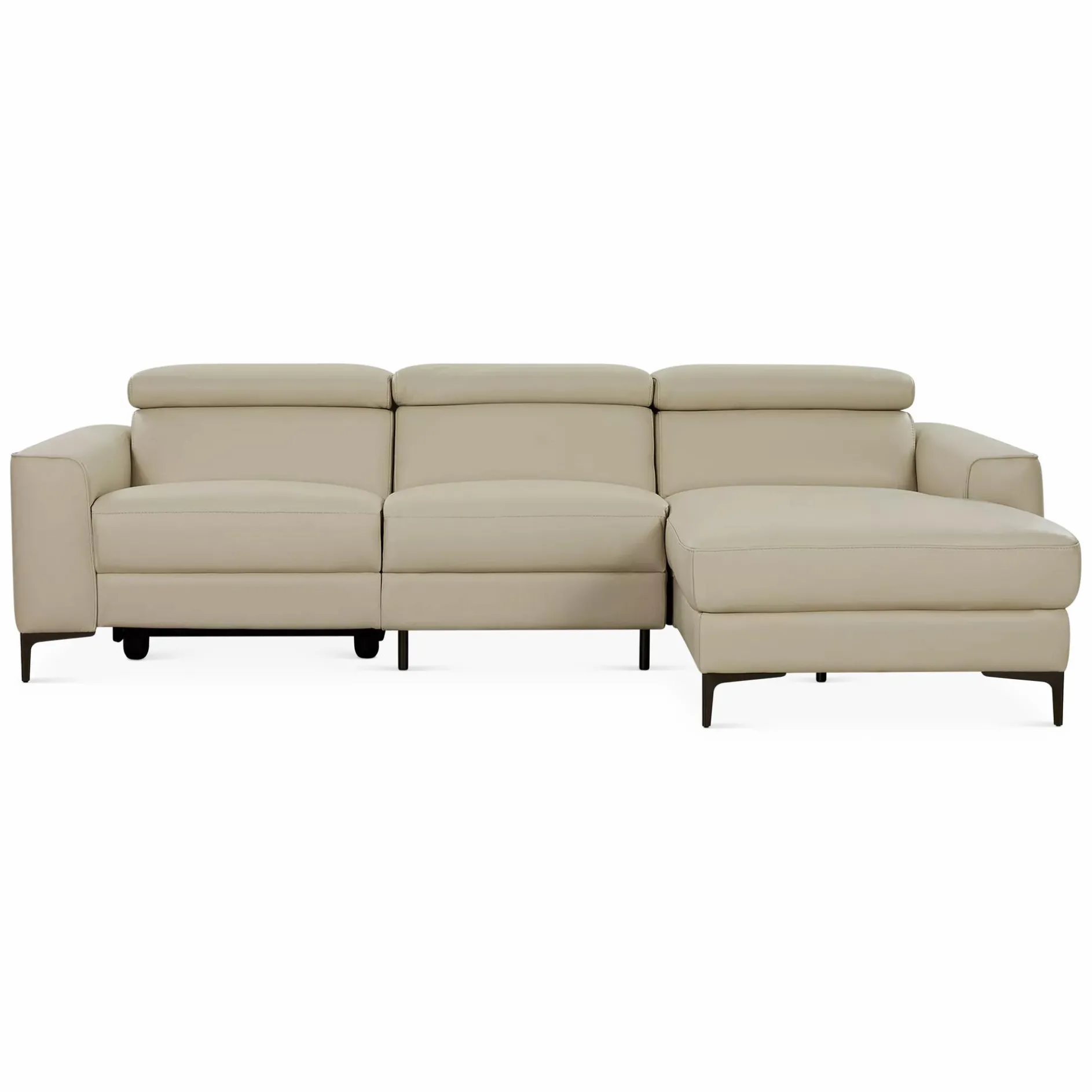 Dave - Power Recline Sectional Sofa by Incanto