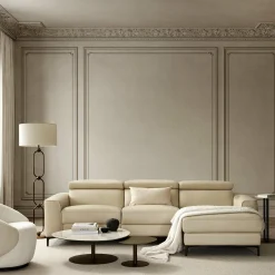 Dave - Power Recline Sectional Sofa by Incanto