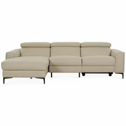 Dave - Power Recline Sectional Sofa by Incanto