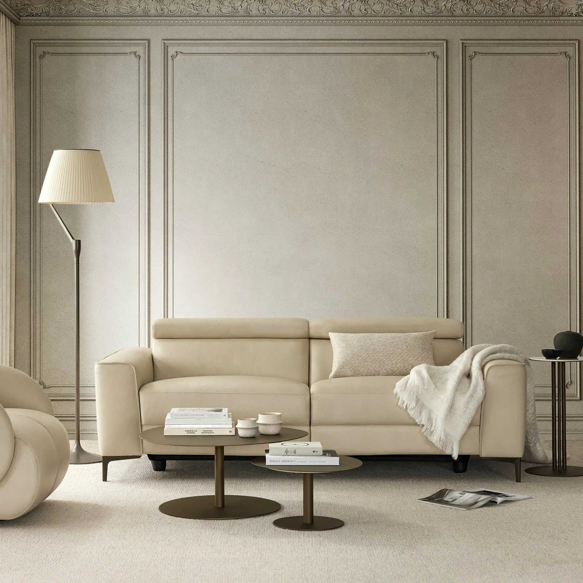 Dave - Power Recline Sofa by Incanto