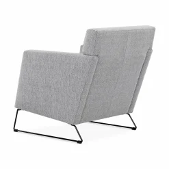 Degano - Armchair with Sled Base by Furninova